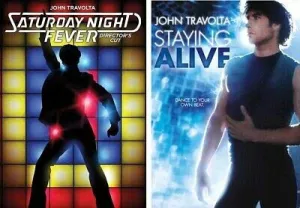 Saturday Night Fever Collection 1 & 2 One & Two / Staying Alive John Travolta 2 DVD SET Widescreen