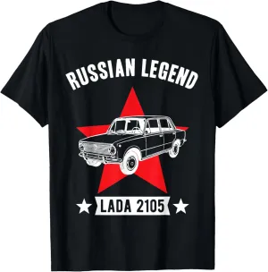 Schiguli Lada Car Russia USSR T-Shirt