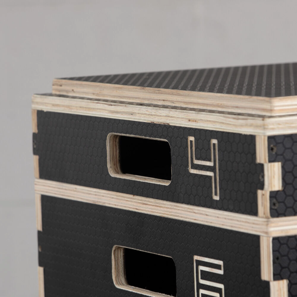 Scratch and Dent, 8" Stackable Wooden Plyo Box
