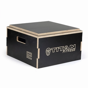 Scratch and Dent - 12-in Stackable Wooden Plyometric Box - FINAL SALE
