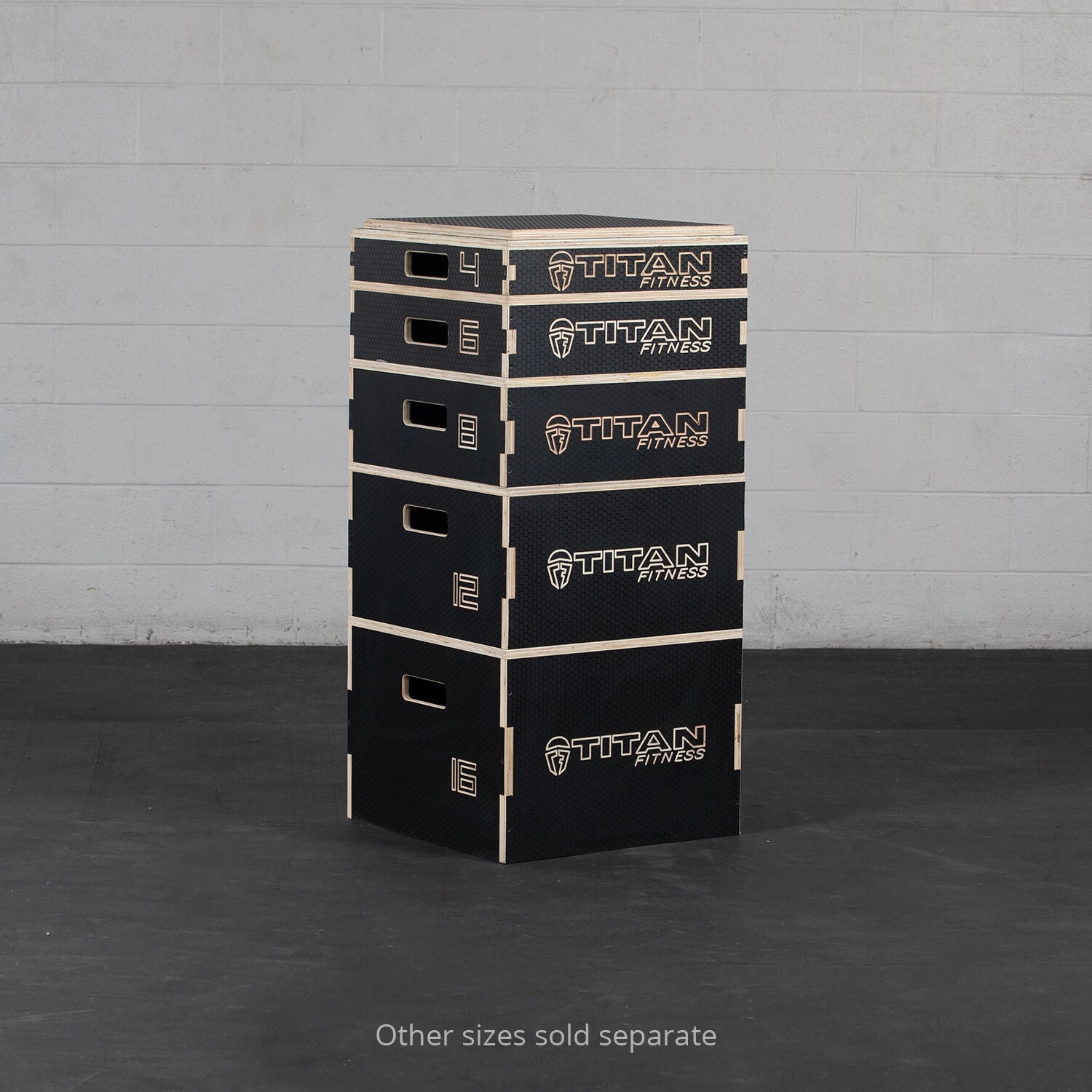Scratch and Dent - 12-in Stackable Wooden Plyometric Box - FINAL SALE
