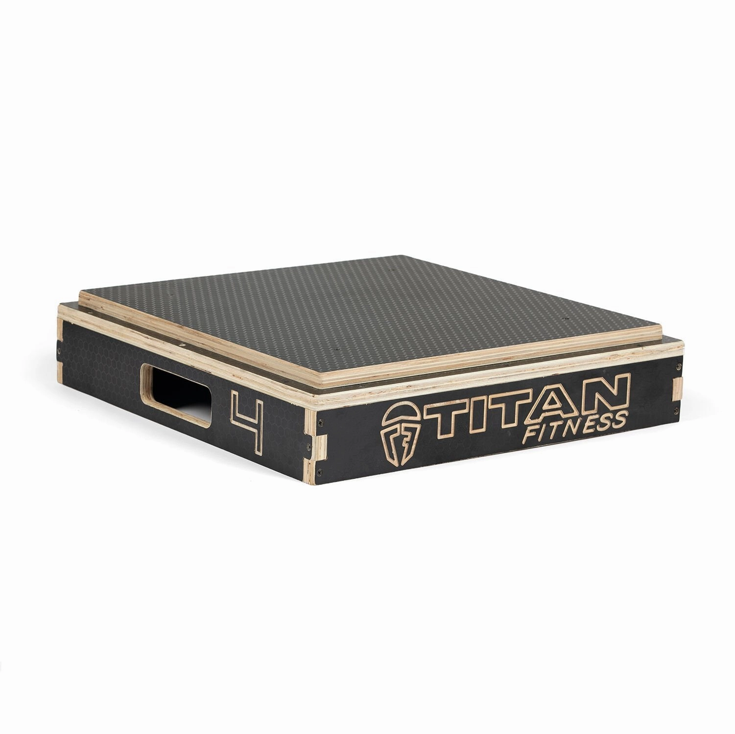 Scratch and Dent - 4-in Stackable Wooden Plyometric Box - FINAL SALE