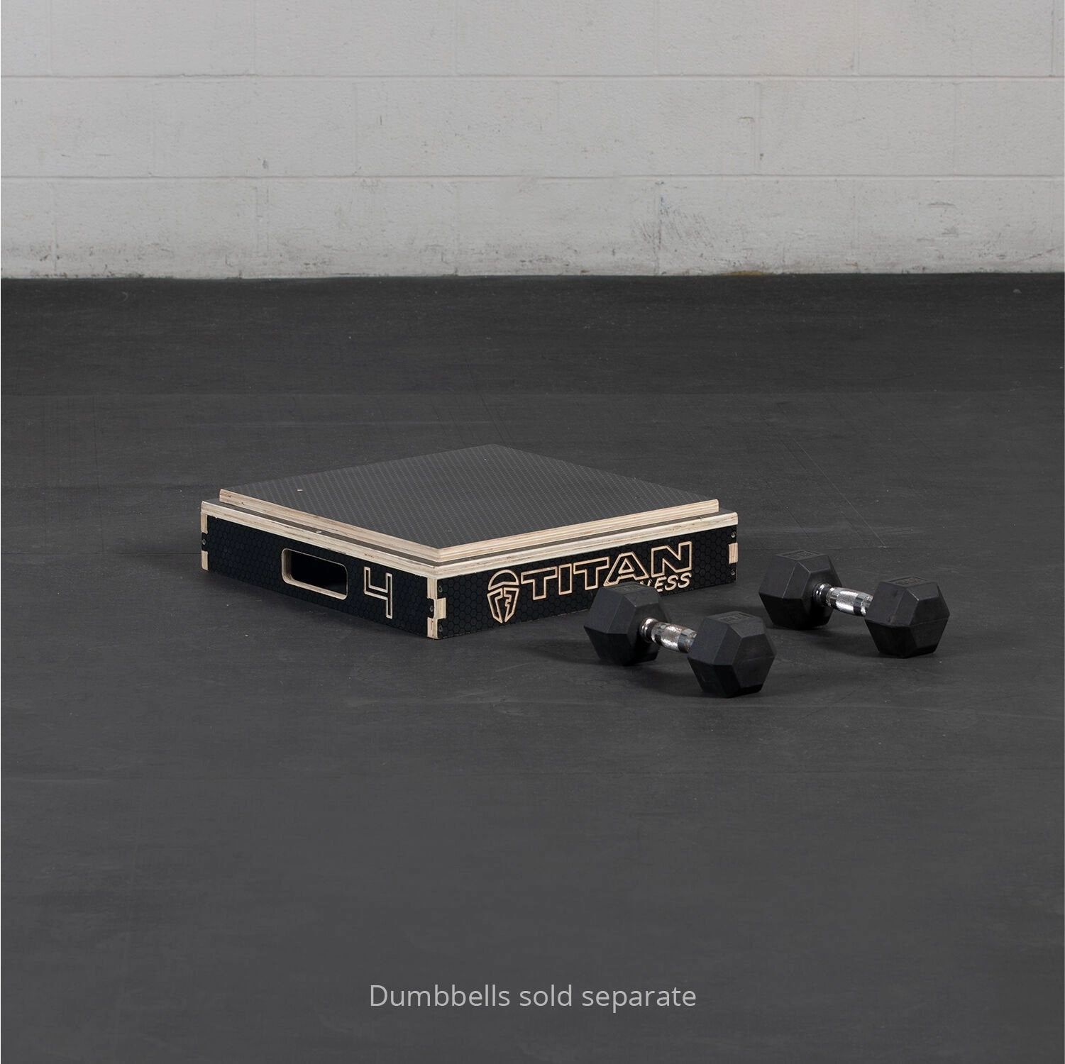 Scratch and Dent - 4-in Stackable Wooden Plyometric Box - FINAL SALE
