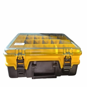 Searock Fishing Jumbo Tackle Box | Yellow Black | 28 Compartment |
