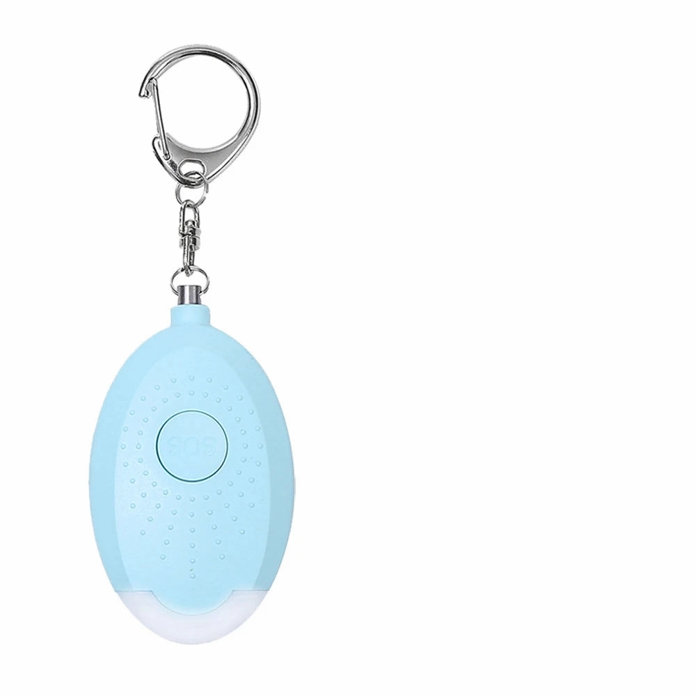 Self Defense Alarm Keychain 130dB for Kid Girl Elderly Personal Safety Scream Loud Emergency Security Protect Alert Rechargeable