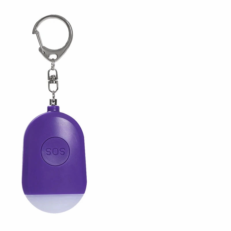 Self Defense Alarm Keychain 130dB for Kid Girl Elderly Personal Safety Scream Loud Emergency Security Protect Alert Rechargeable