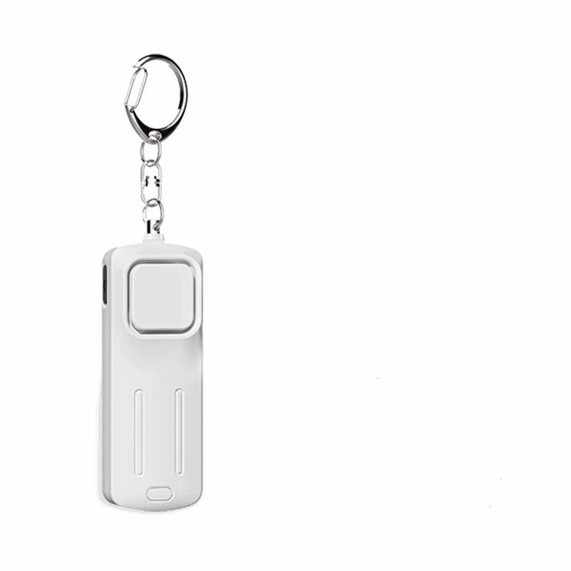 Self Defense Alarm Keychain 130dB for Kid Girl Elderly Personal Safety Scream Loud Emergency Security Protect Alert Rechargeable