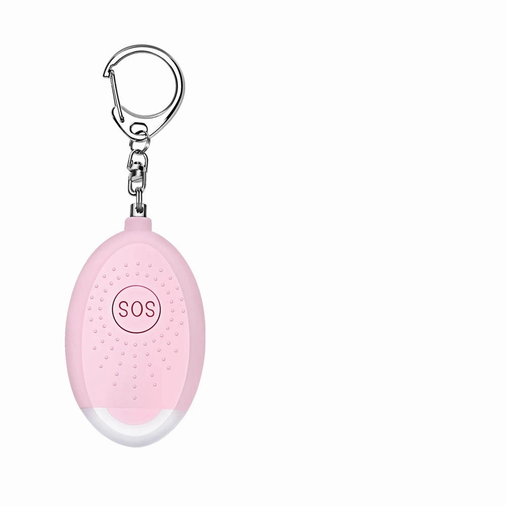 Self Defense Alarm Keychain 130dB for Kid Girl Elderly Personal Safety Scream Loud Emergency Security Protect Alert Rechargeable