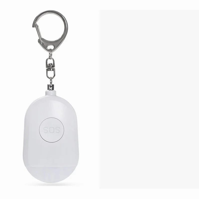 Self Defense Alarm Keychain 130dB for Kid Girl Elderly Personal Safety Scream Loud Emergency Security Protect Alert Rechargeable