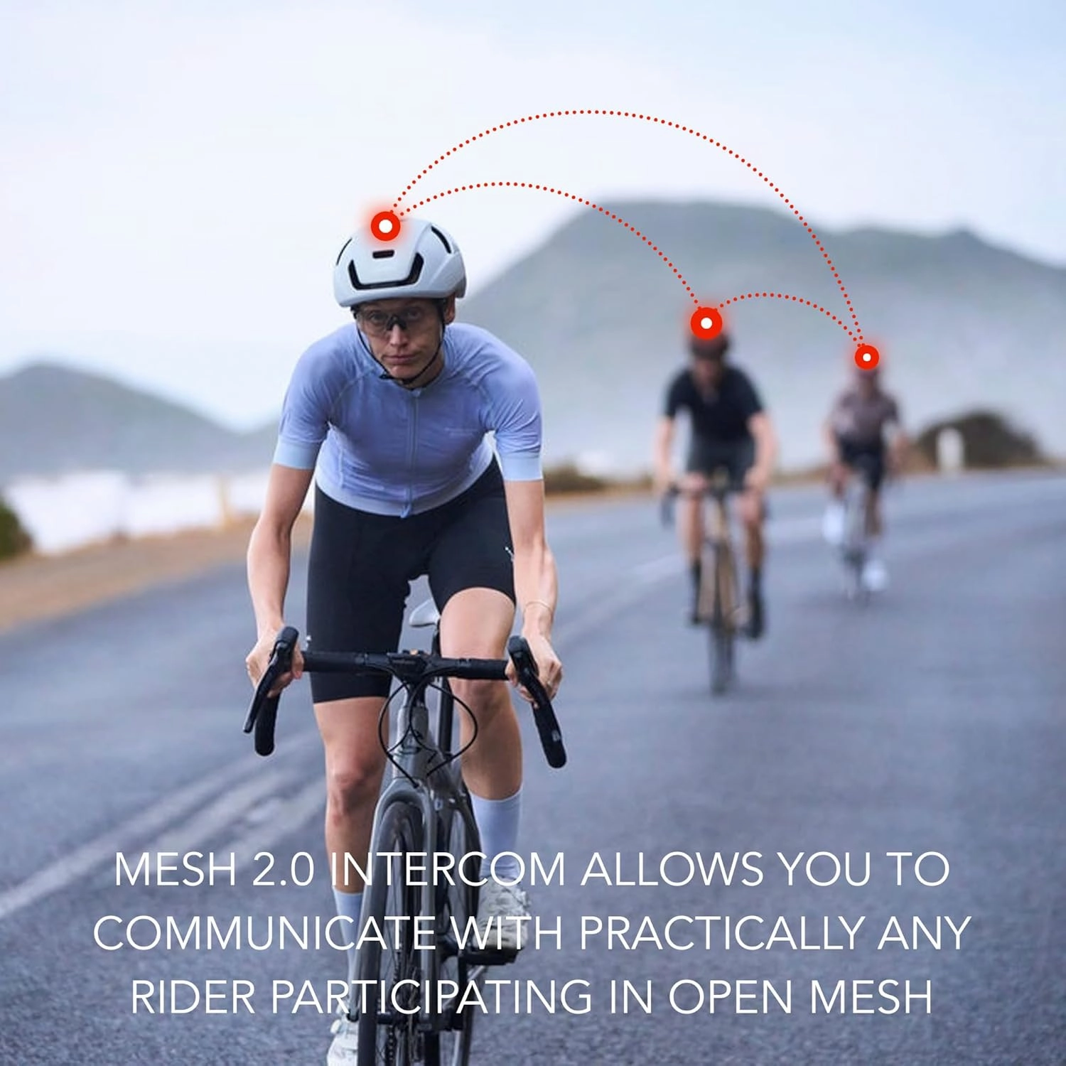 Sena S1 Mesh Intercom Smart Road Cycling Helmet