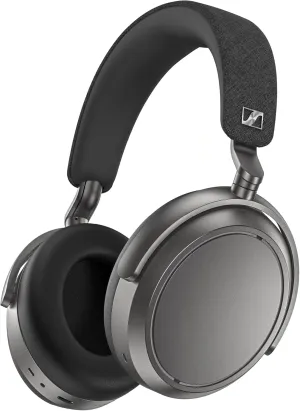 Sennheiser MOMENTUM 4 Wireless Headphones, Bluetooth for Crystal-Clear Calls w/Adaptive Noise Cancellation, 60h Battery Life, Customizable Sound & Lightweight Folding Design, Graphite