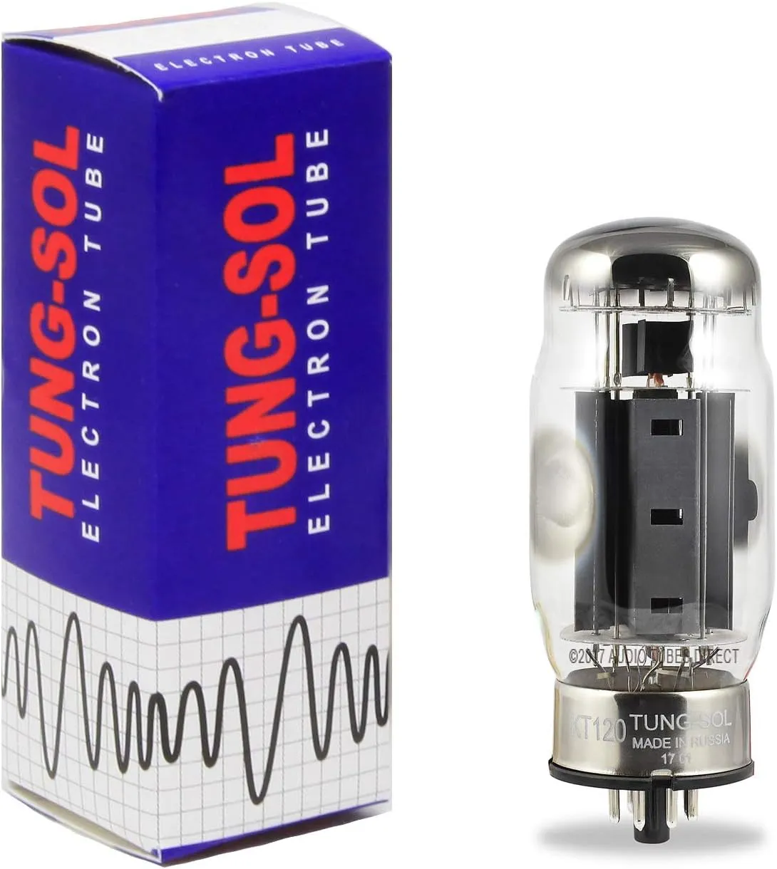 Sextet of Tung-Sol KT120 Power Vacuum Tube