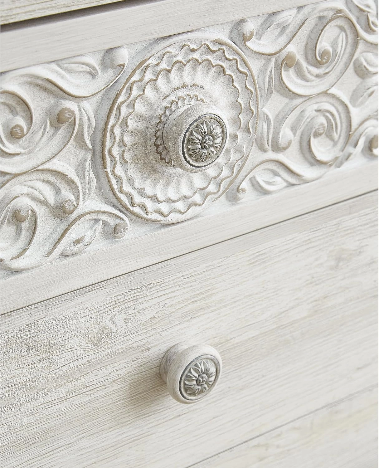 Signature Design by Ashley Paxberry Boho Dresser, Whitewash