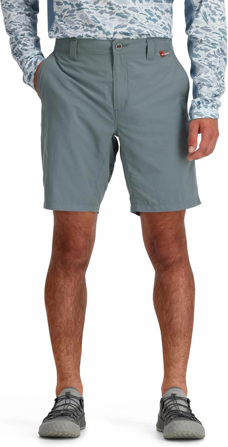 Simms Men's Superlight Shorts, Lightweight Fishing Apparel, 9-Inch Inseam