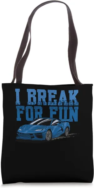 Slot Car Brake For Fun Remote Controlled Car Controller Tote Bag