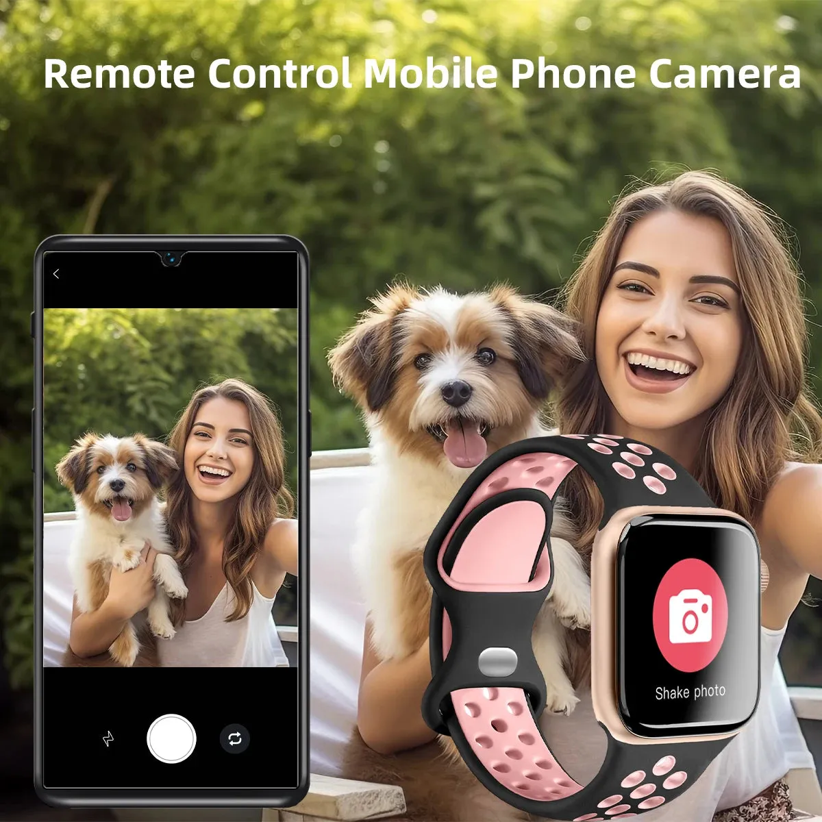 Smart Watch Answer Call Message Music Health