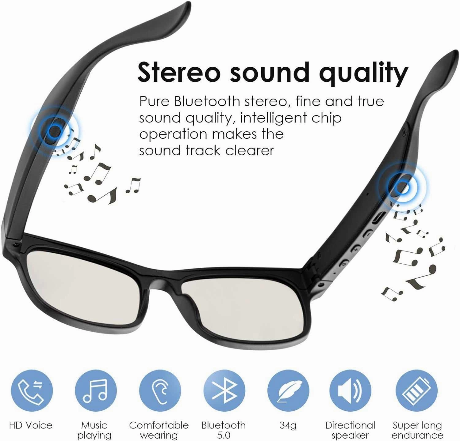 Smart Audio Bluetooth Sunglasses