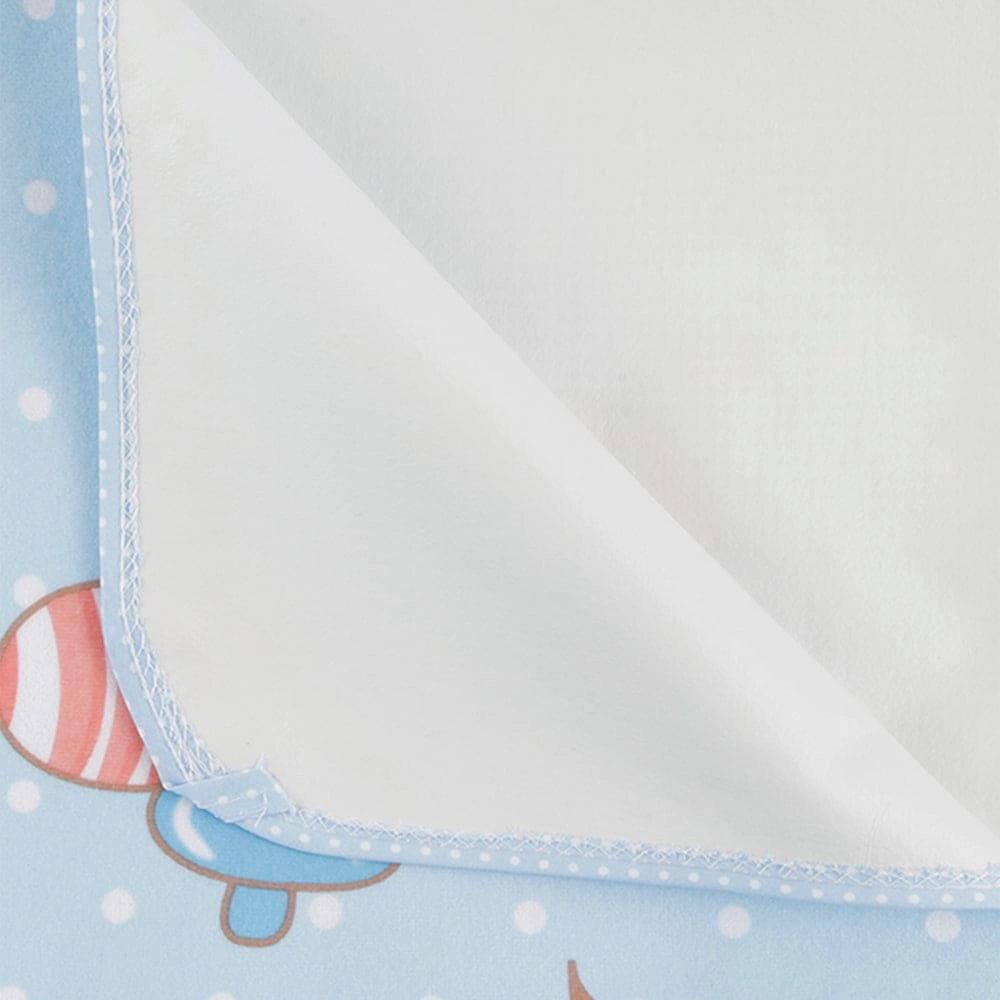 Smart Bunny Blue Washable Mat