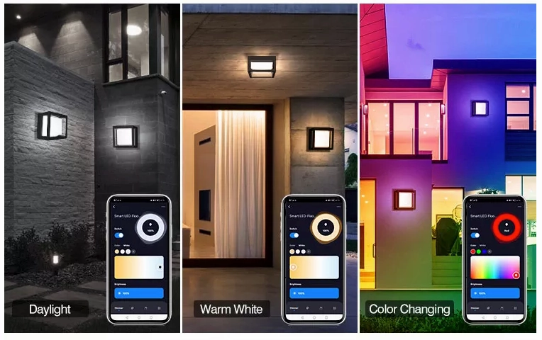 Smart Outdoor Wall Light 13W 1000LM