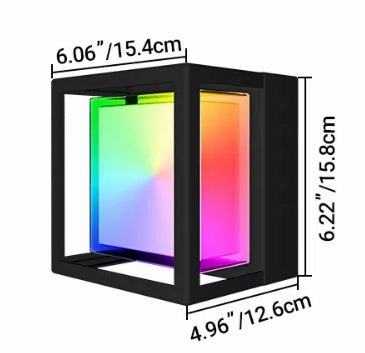 Smart Outdoor Wall Light 13W 1000LM
