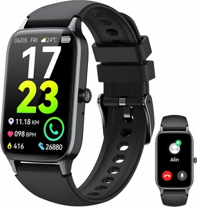 Smart Watch for Men Women(Answer/Make Call), 2025 Fitness Activity Tracker 1.57” Smartwatch with Heart Rate/Sleep Monitor/Pedometer/Calories/110  Sports, IP68 Waterproof Fitness Watch for Android iOS