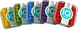SmartGames - IQ Mini, Create Your Own Challenges, Compact Puzzle Game, 6  Years (pack of 1)