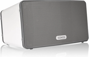 Sonos Play:3 - Mid-Sized Wireless Smart Home Speaker for Streaming Music, Amazon certified and Compatible with Alexa. (White) (Renewed) (Renewed)