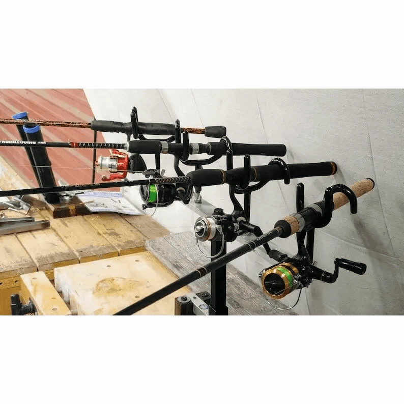 Spider Rig Fishing Rod Holder with Four Rod Positions