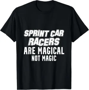 Sprint Car Racing Magical Race Track Racer T-Shirt