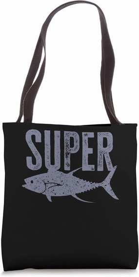 Super Tuna Bluefin Tuna Fishing Tote Bag