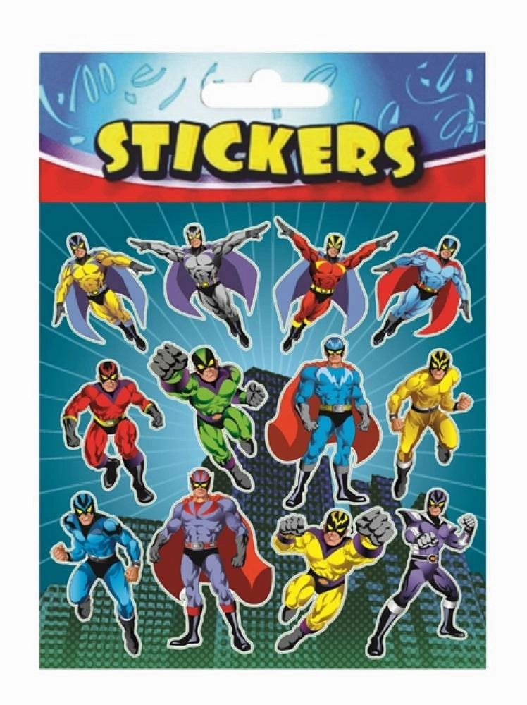 Superhero Party Bags – Pack of 12 with Fillers