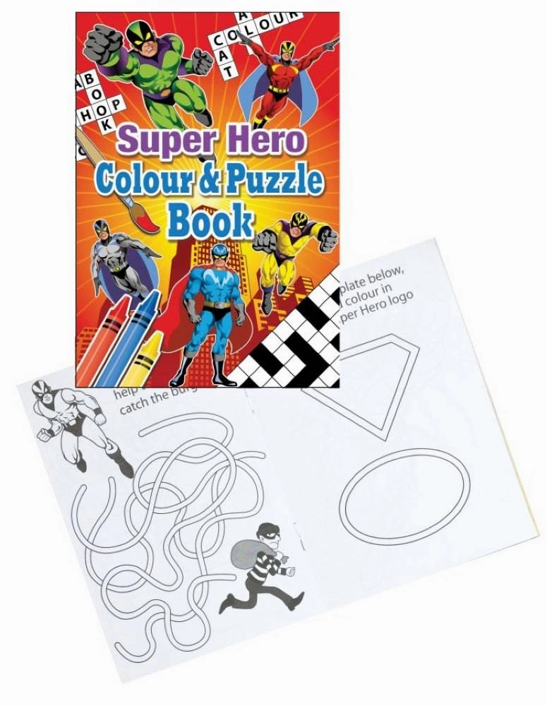 Superhero Party Bags – Pack of 12 with Fillers