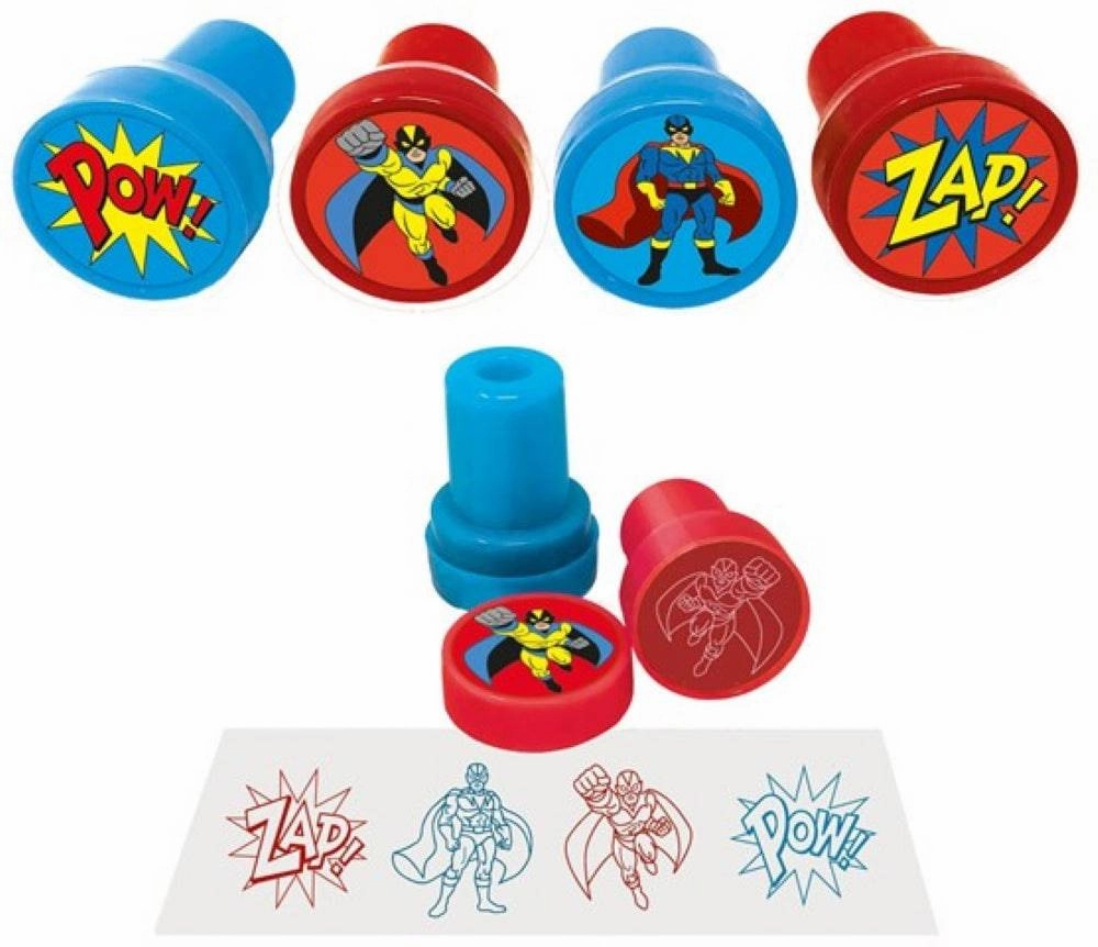 Superhero Party Bags – Pack of 12 with Fillers