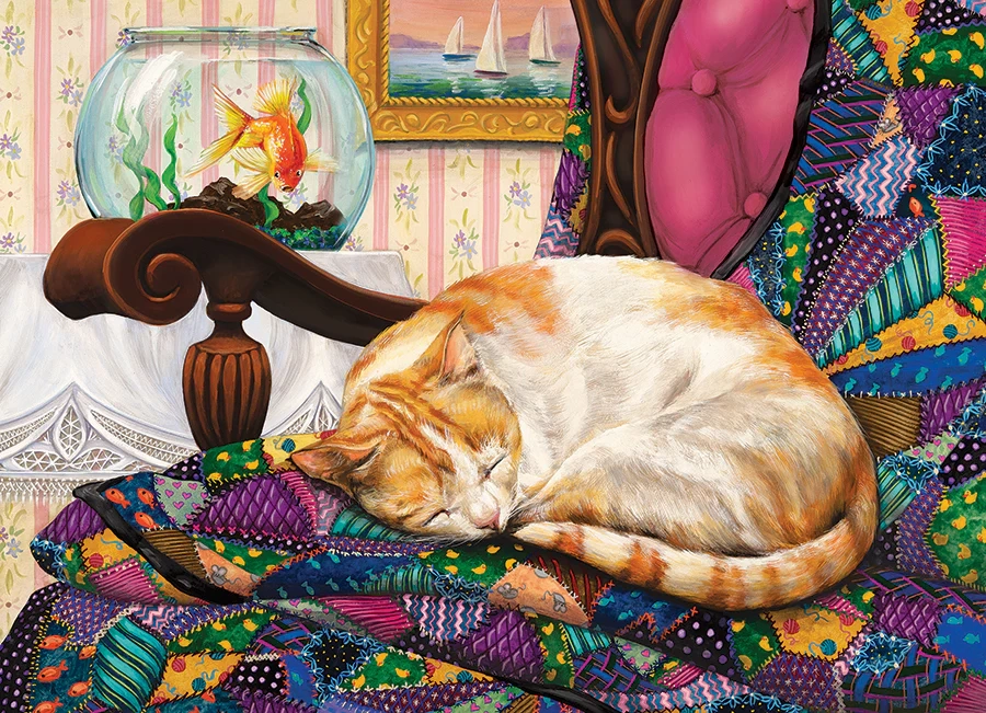 Sweet Dreams, 1000pc Puzzle, Compact