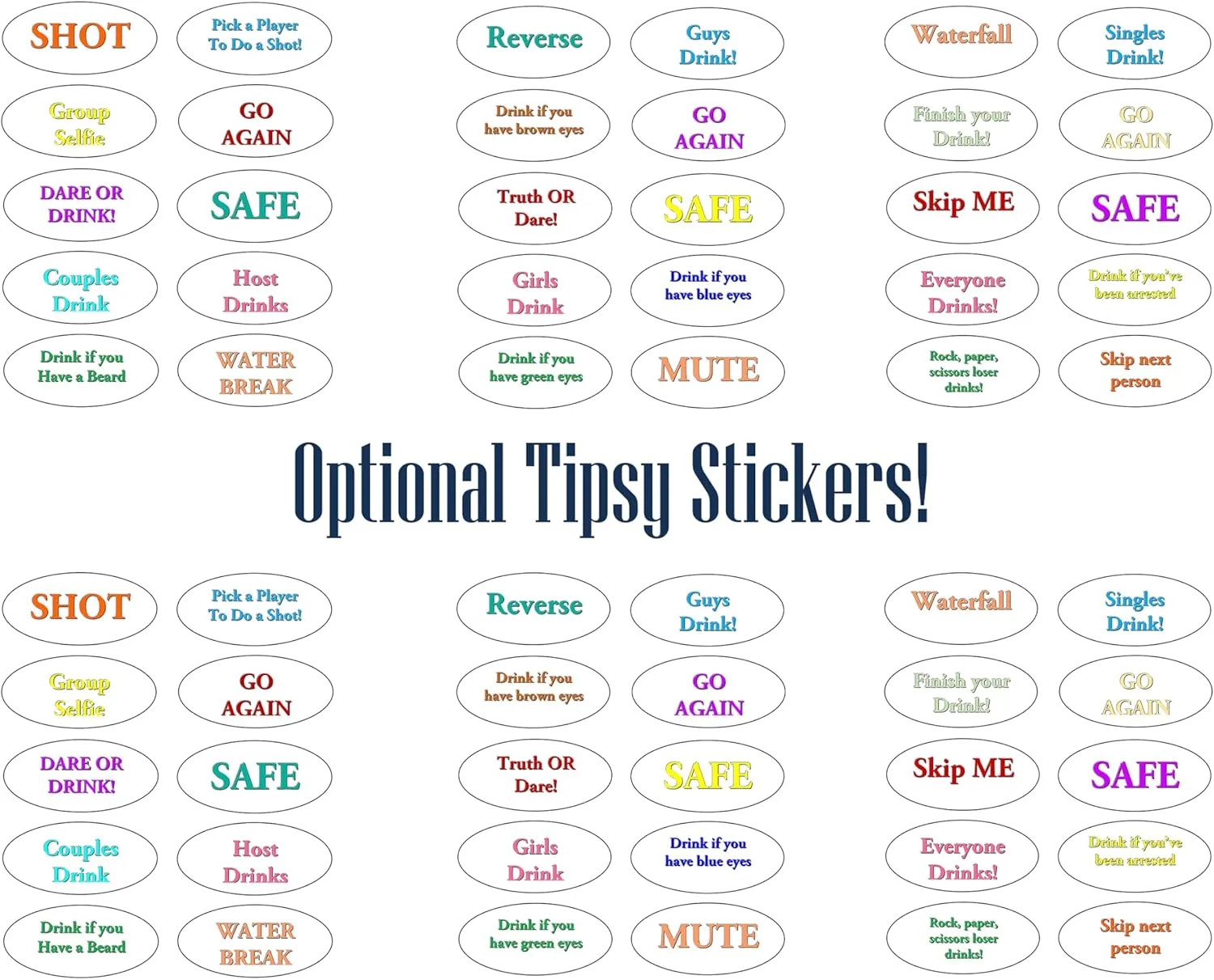 Tailgating Pros Premium Giant Toppling Timbers with Navy Crate – Choose Your Team Colors! Jumbo Outdoor Yard Game, Tower Grows to Over 5 Feet! – Optional Tipsy Stickers Available!