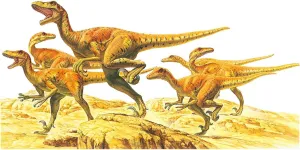 Tamiya 60105-1:35 Dinosaurs, Pack of 6