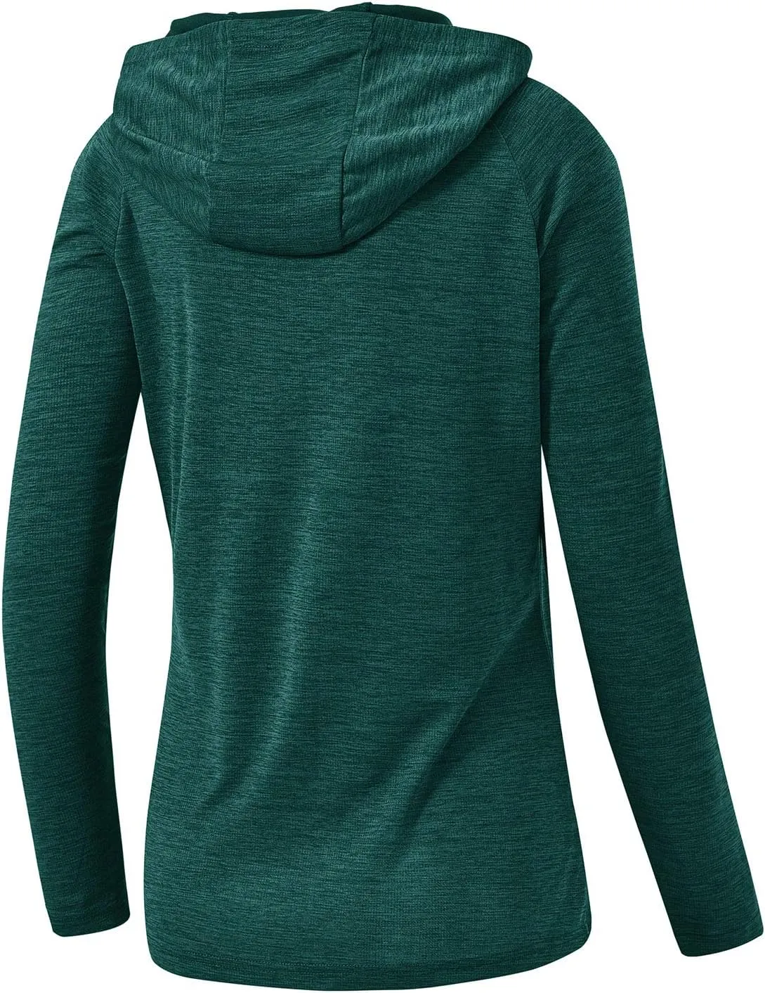 TBMPOY Womens UPF 50  Sun Protection Hoodie Shirt Long Sleeve Fishing Hiking Outdoor UV Shirt Lightweight