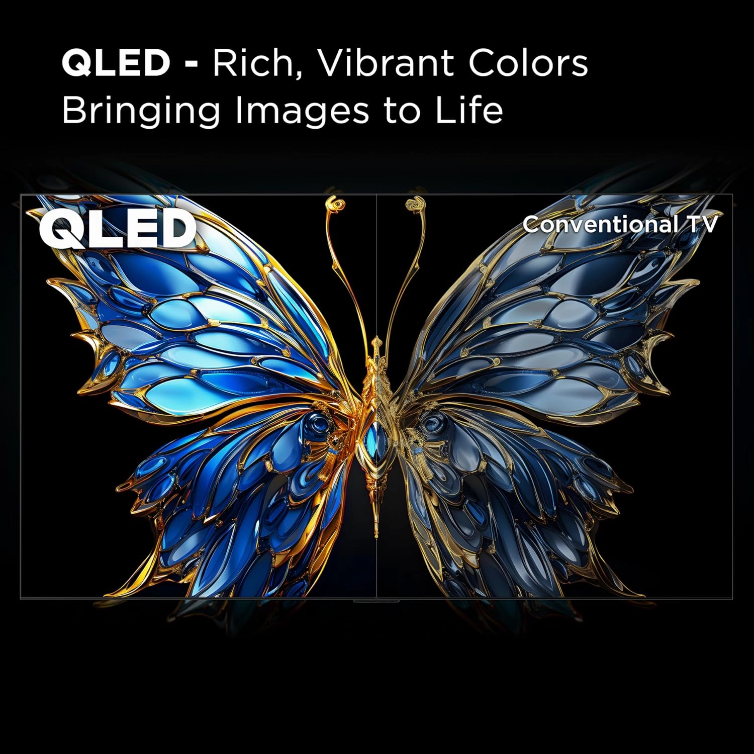 TCL 65-Inch Class Q65 QLED 4K Smart TV with Fire TV (65Q651F, 2024 Model), Dolby Vision, HDR PRO , Dolby Atmos, Alexa Built-in with Voice Remote, Apple AirPlay 2 Compatibility, Streaming Television