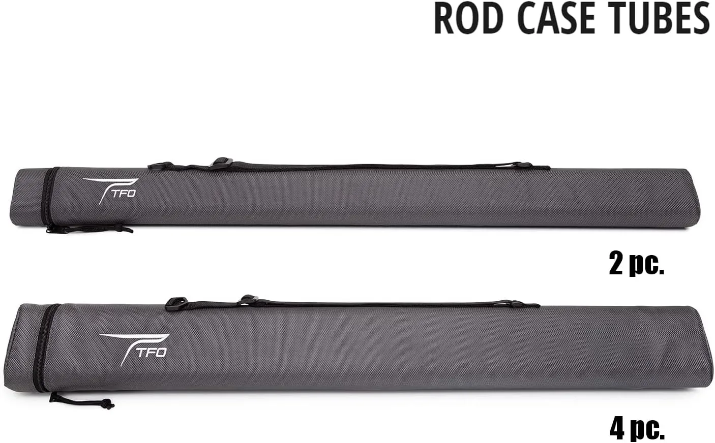 TEMPLE FORK OUTFITTERS (TFO) Lightweight Portable Cover Storage Triangular Fishing Rod Tackle Ropes Case Tubes