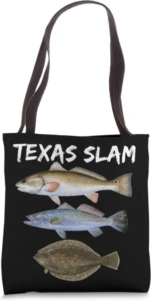 Texas Slam - Inshore Fishing Clothes For Saltwater Fishermen Tote Bag