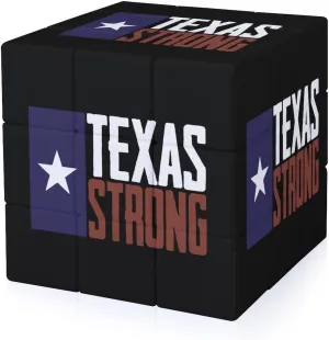 Texas Strong Funny 3x3x3 Cube Smooth Lightweight Puzzle for Adult Graphic Printing Travel