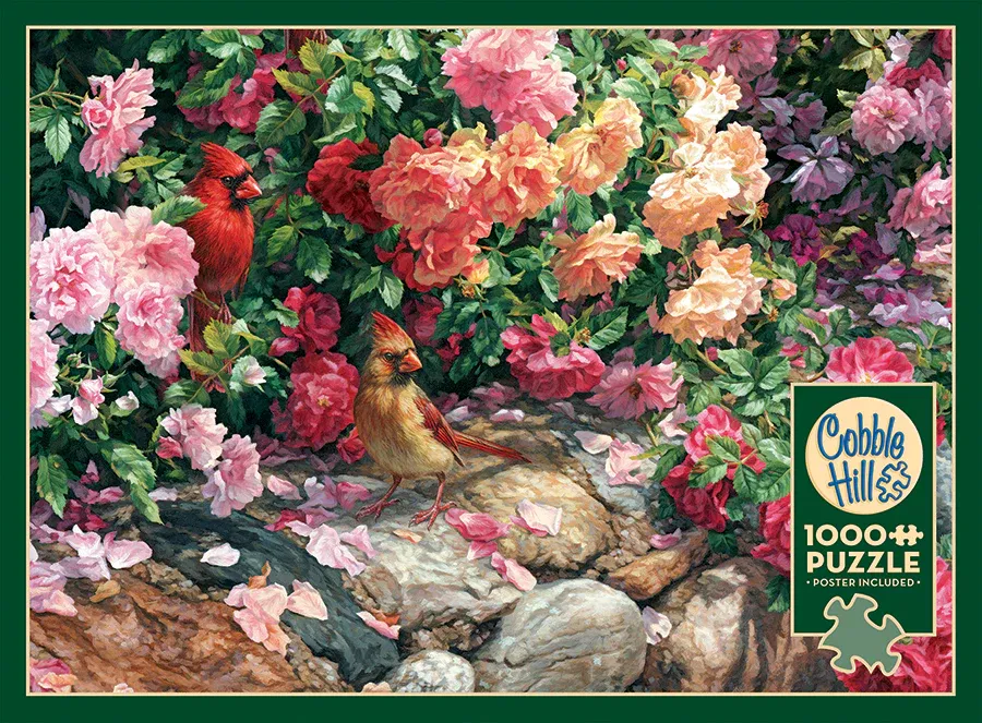 The Garden Wall, 1000pc Puzzle, Compact