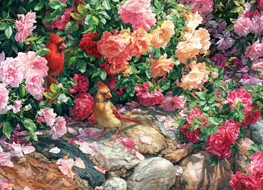 The Garden Wall, 1000pc Puzzle, Compact