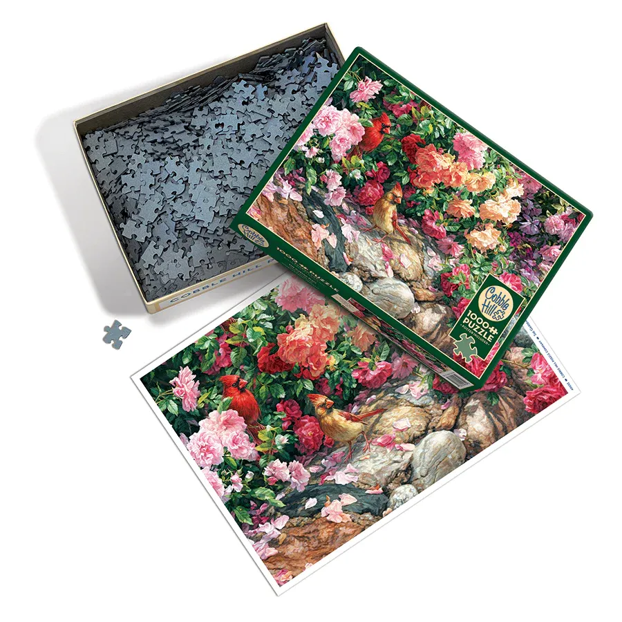 The Garden Wall, 1000pc Puzzle, Compact