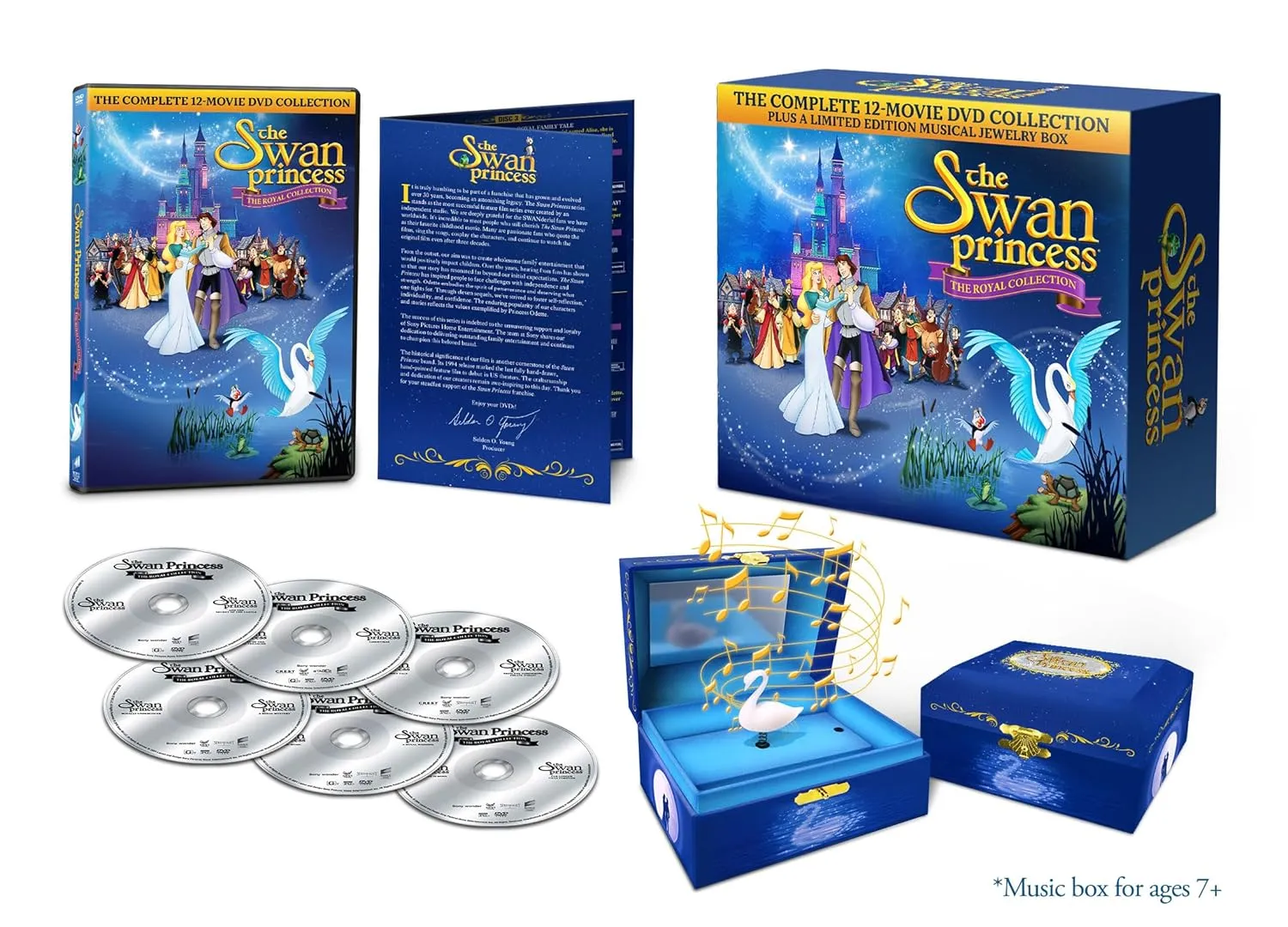 The Swan Princess 12-Movie Limited Edition Gift Set (DVD)