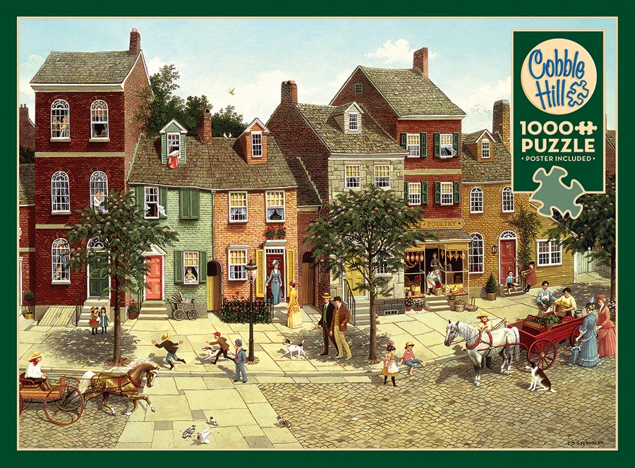 The Curve in the Square, 1000pc Puzzle, Compact