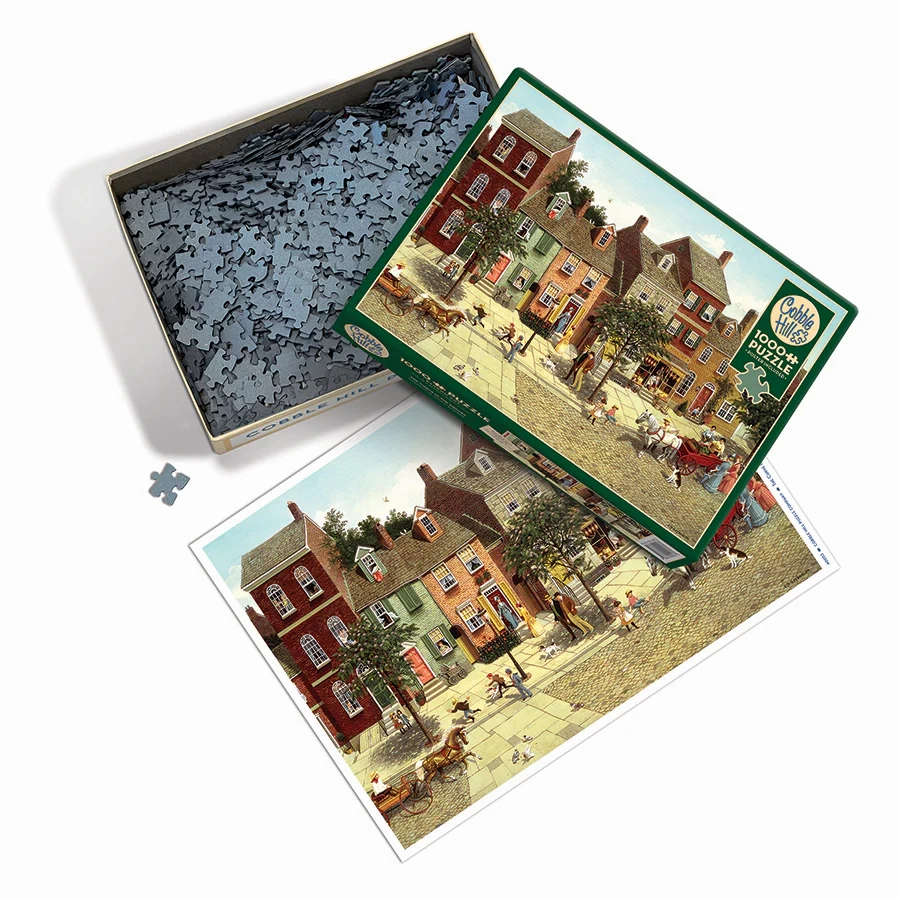 The Curve in the Square, 1000pc Puzzle, Compact