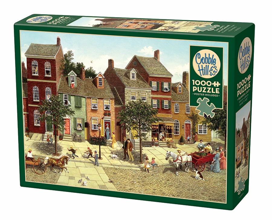 The Curve in the Square, 1000pc Puzzle, Compact