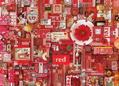 THE RAINBOW PROJECT 1000PC RED, COMPACT