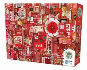THE RAINBOW PROJECT 1000PC RED, COMPACT